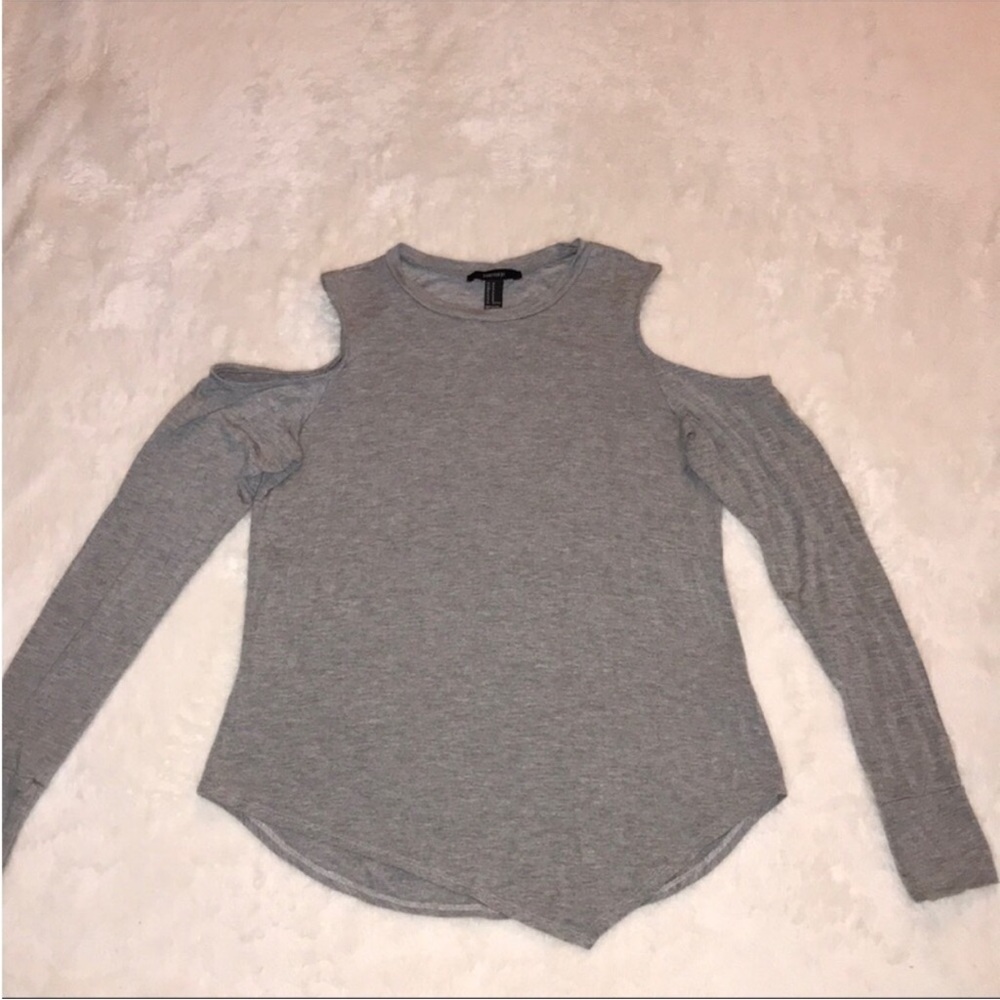 Forever 21 Cold Shoulder Top
